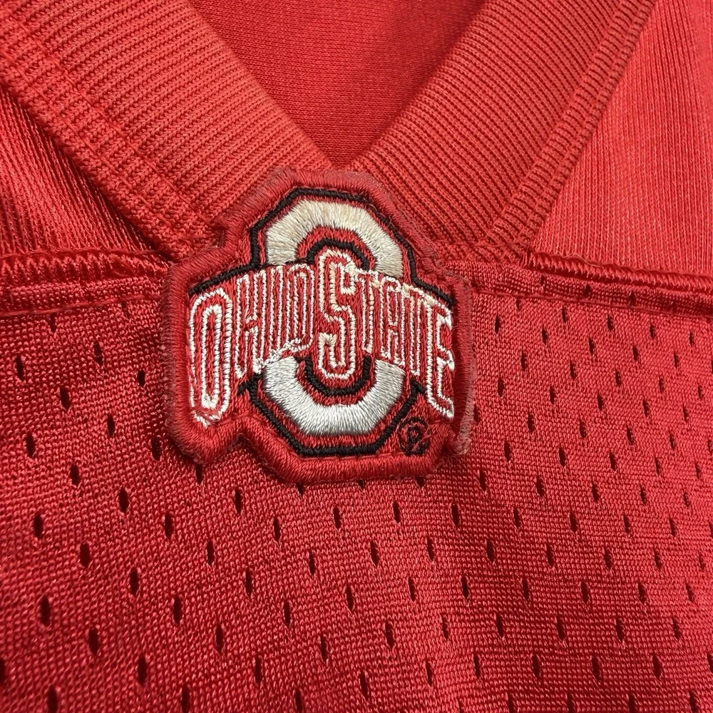 VTG Nike Ohio State Buckeyes Mesh Jersey #30 Authentic Korea-Made Swoosh Size M